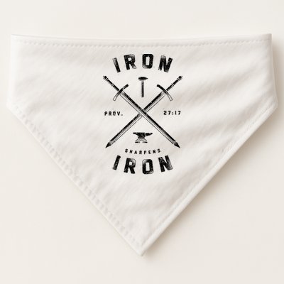 Iron Sharpens Iron USA-Made Doggie Bandana