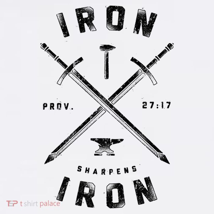 Iron Sharpens Iron High Crown Mesh Back Trucker Hat
