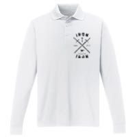 Iron Sharpens Iron Performance Long Sleeve Polo