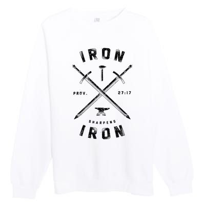 Iron Sharpens Iron Premium Crewneck Sweatshirt