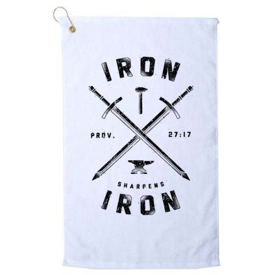 Iron Sharpens Iron Golf Towel