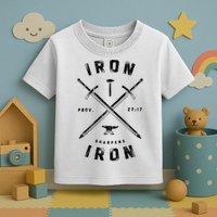 Iron Sharpens Iron Toddler T-Shirt