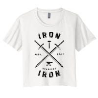 Iron Sharpens Iron Crop Top