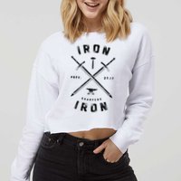 Iron Sharpens Iron Cropped Pullover Crew