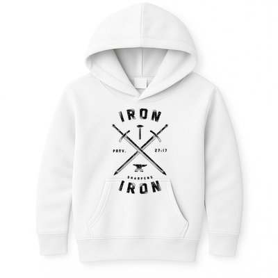 Iron Sharpens Iron Kids Hoodie