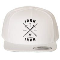 Iron Sharpens Iron Wool Snapback Cap