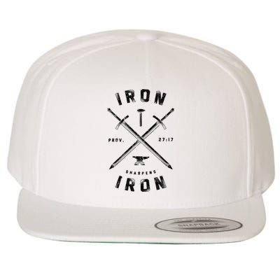 Iron Sharpens Iron Wool Snapback Cap