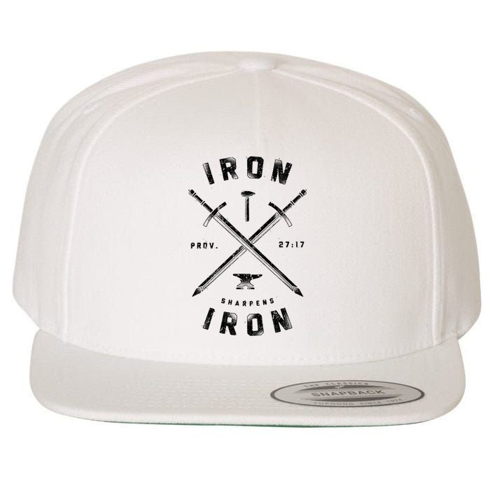 Iron Sharpens Iron Wool Snapback Cap