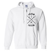 Iron Sharpens Iron Full Zip Hoodie