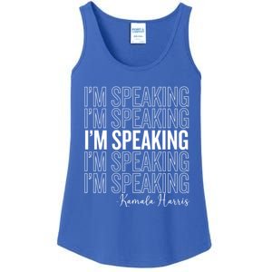 IM Speaking Iconic Kamala Harris 2024 For President Meaningful Gift Ladies Essential Tank