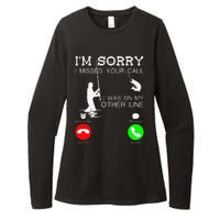 Im Sorry I Missed Your Call I Was On My Other Line Fishing Womens CVC Long Sleeve Shirt