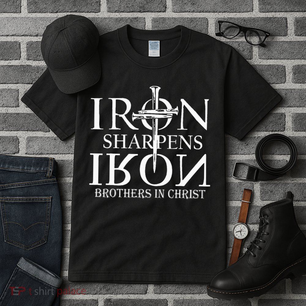 Iron Sharpens Iron Brothers In Christ Tall T-Shirt
