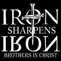 Iron Sharpens Iron Brothers In Christ Baby Bodysuit