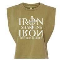 Iron Sharpens Iron Brothers In Christ Garment-Dyed Women's Muscle Tee
