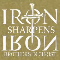 Iron Sharpens Iron Brothers In Christ Garment-Dyed Women's Muscle Tee
