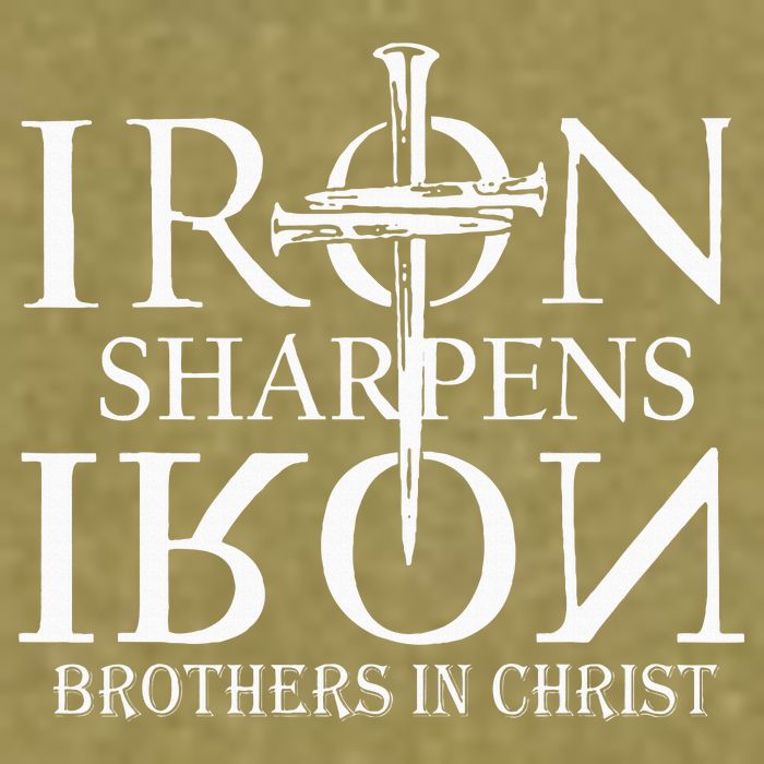 Iron Sharpens Iron Brothers In Christ Garment-Dyed Women's Muscle Tee