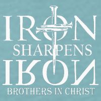 Iron Sharpens Iron Brothers In Christ Sueded Cloud Jersey T-Shirt