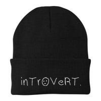 Introvert Shyness Introverts Shy Introverted Knit Cap Winter Beanie