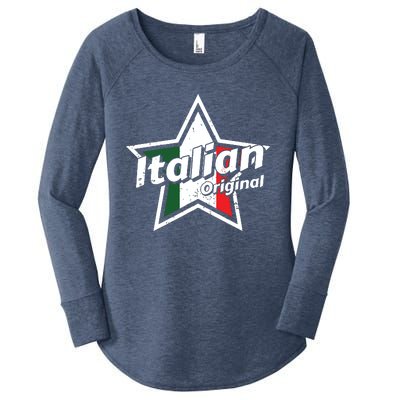 Italian Shirts Italy Flag Shirts Proud Men Italian Women's Perfect Tri Tunic Long Sleeve Shirt