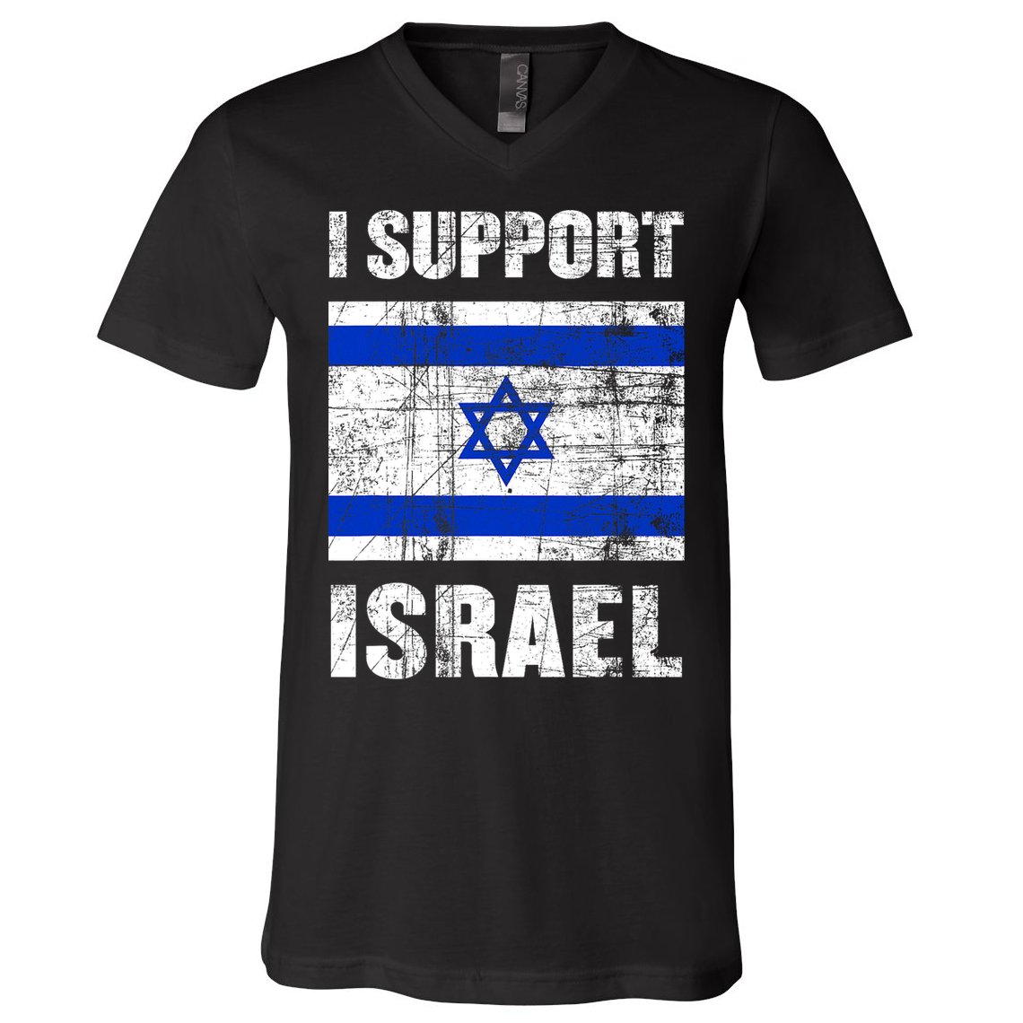 I Support Israel We Stand With Israel I Stand With Israel V-Neck T-Shirt