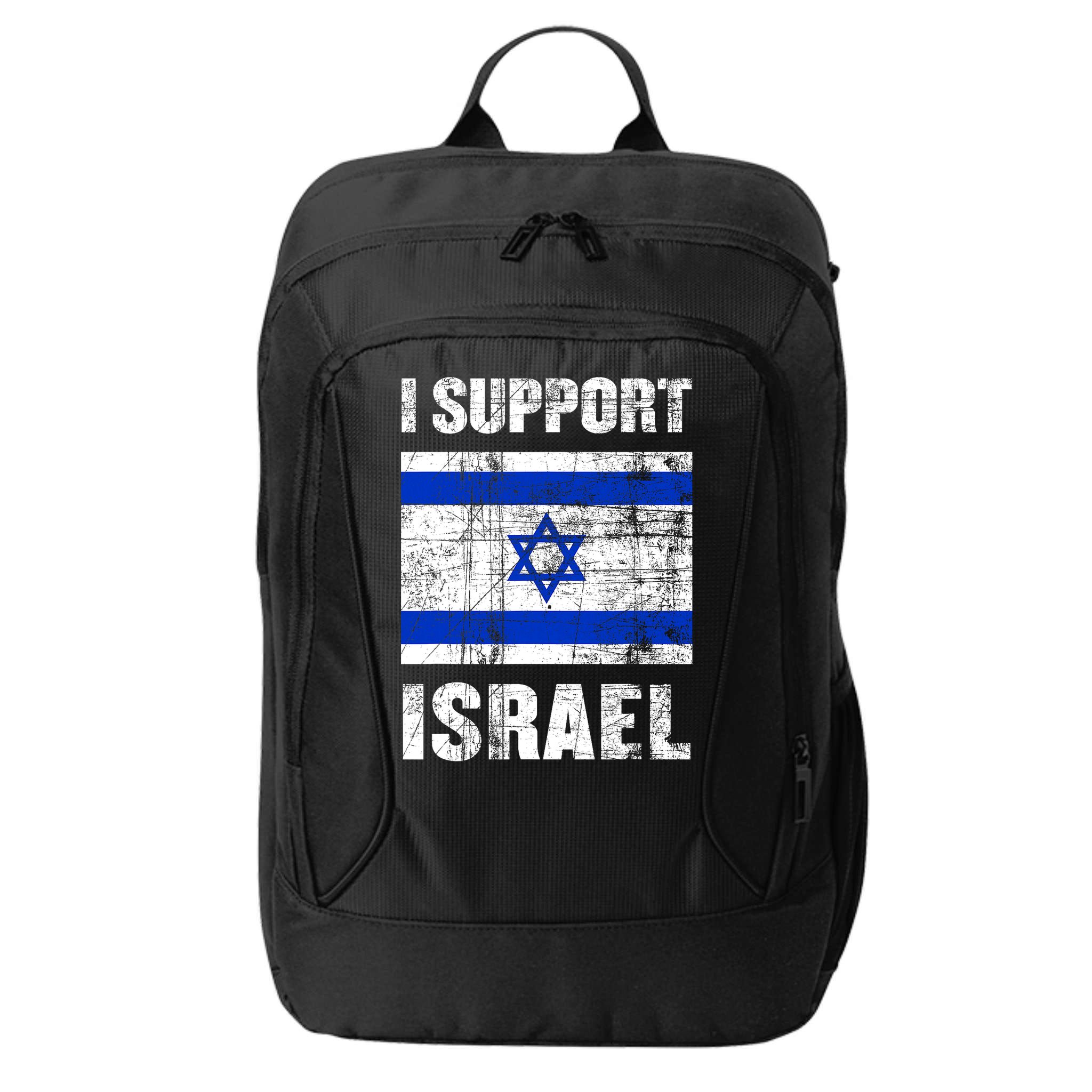 I Support Israel We Stand With Israel I Stand With Israel City Backpack