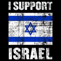 I Support Israel We Stand With Israel I Stand With Israel Drawstring Bag
