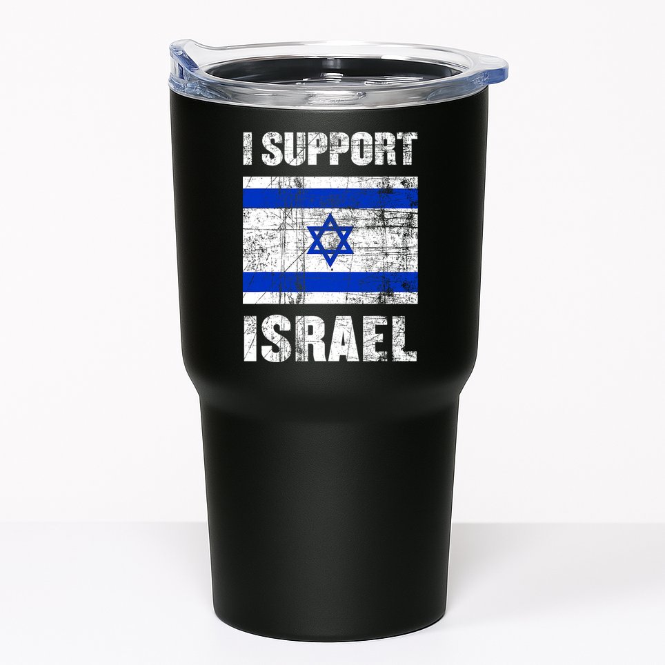 I Support Israel We Stand With Israel I Stand With Israel Tumbler