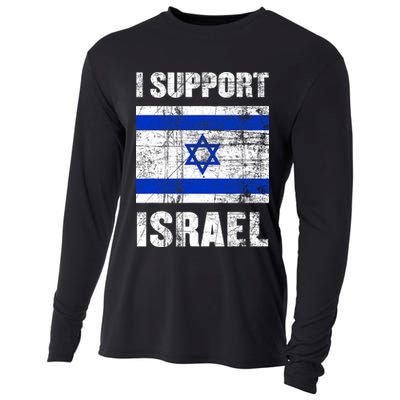 I Support Israel We Stand With Israel I Stand With Israel Cooling Performance Long Sleeve Crew