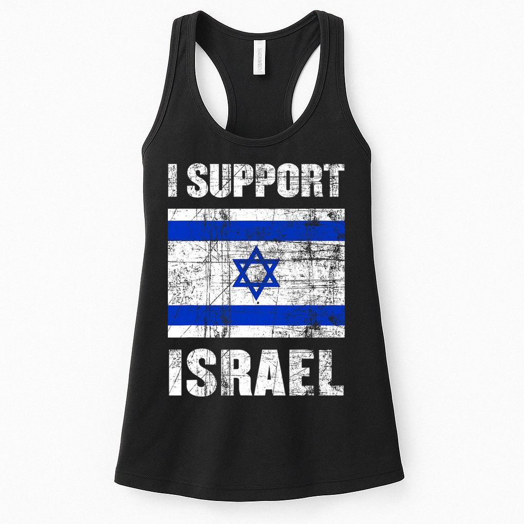 I Support Israel We Stand With Israel I Stand With Israel Womens Tank Top