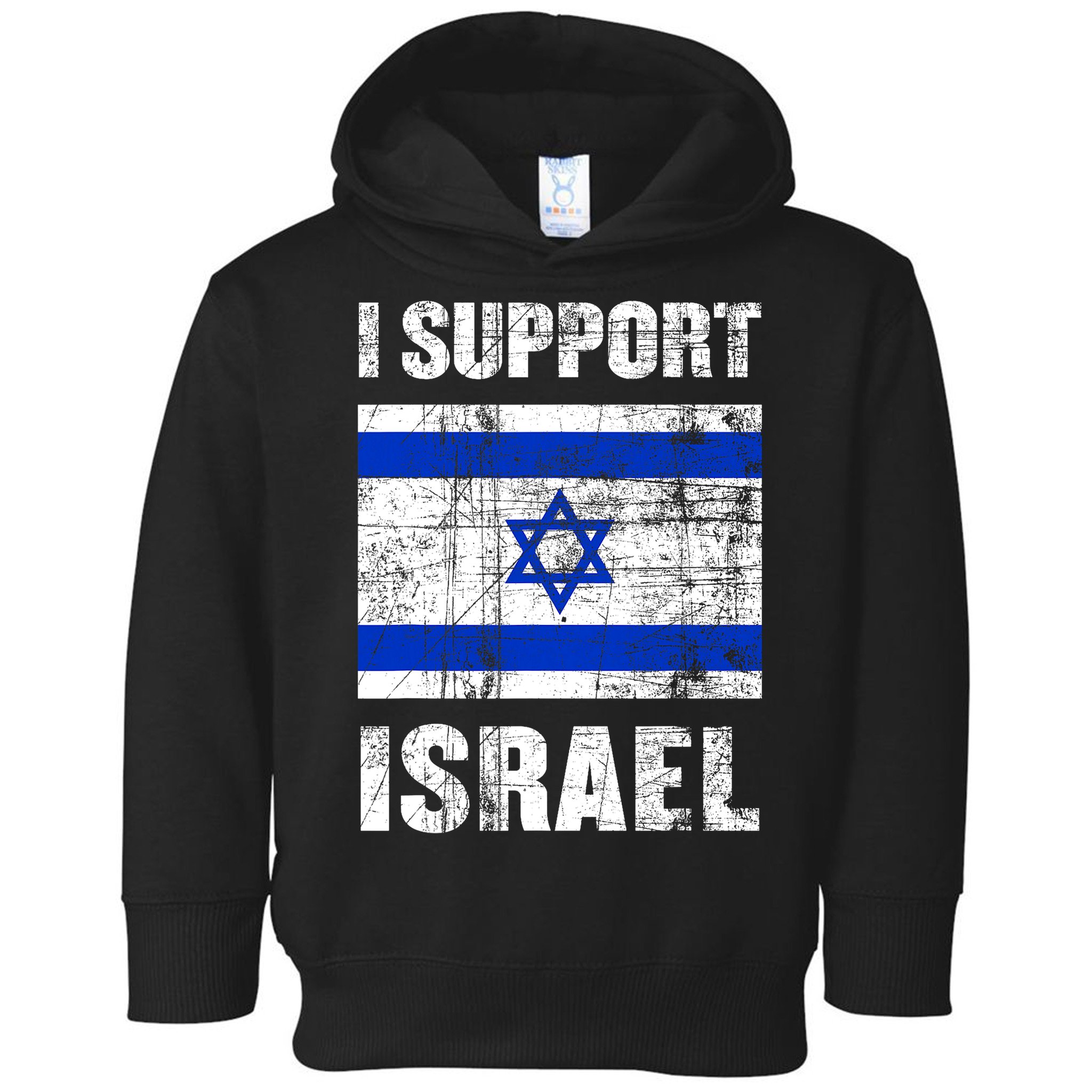 I Support Israel We Stand With Israel I Stand With Israel Toddler Hoodie