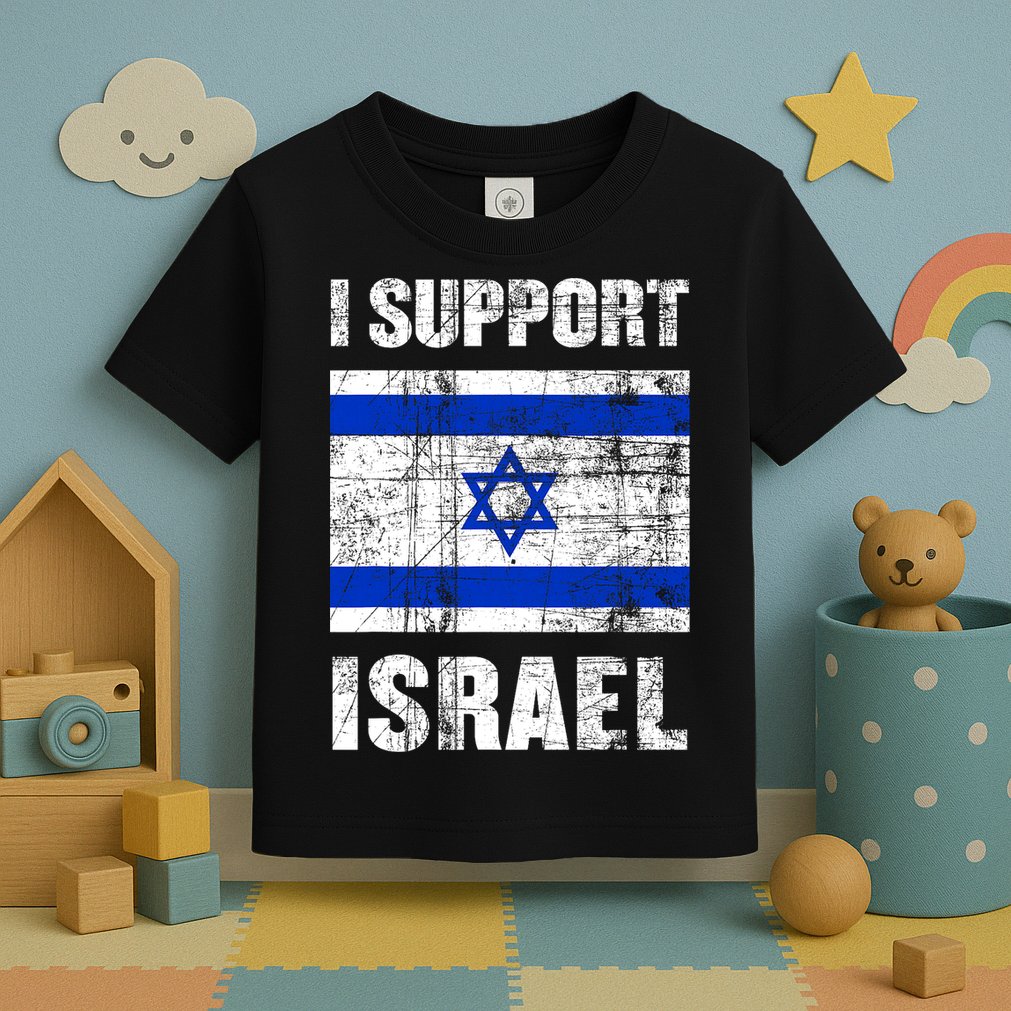 I Support Israel We Stand With Israel I Stand With Israel Toddler T-Shirt