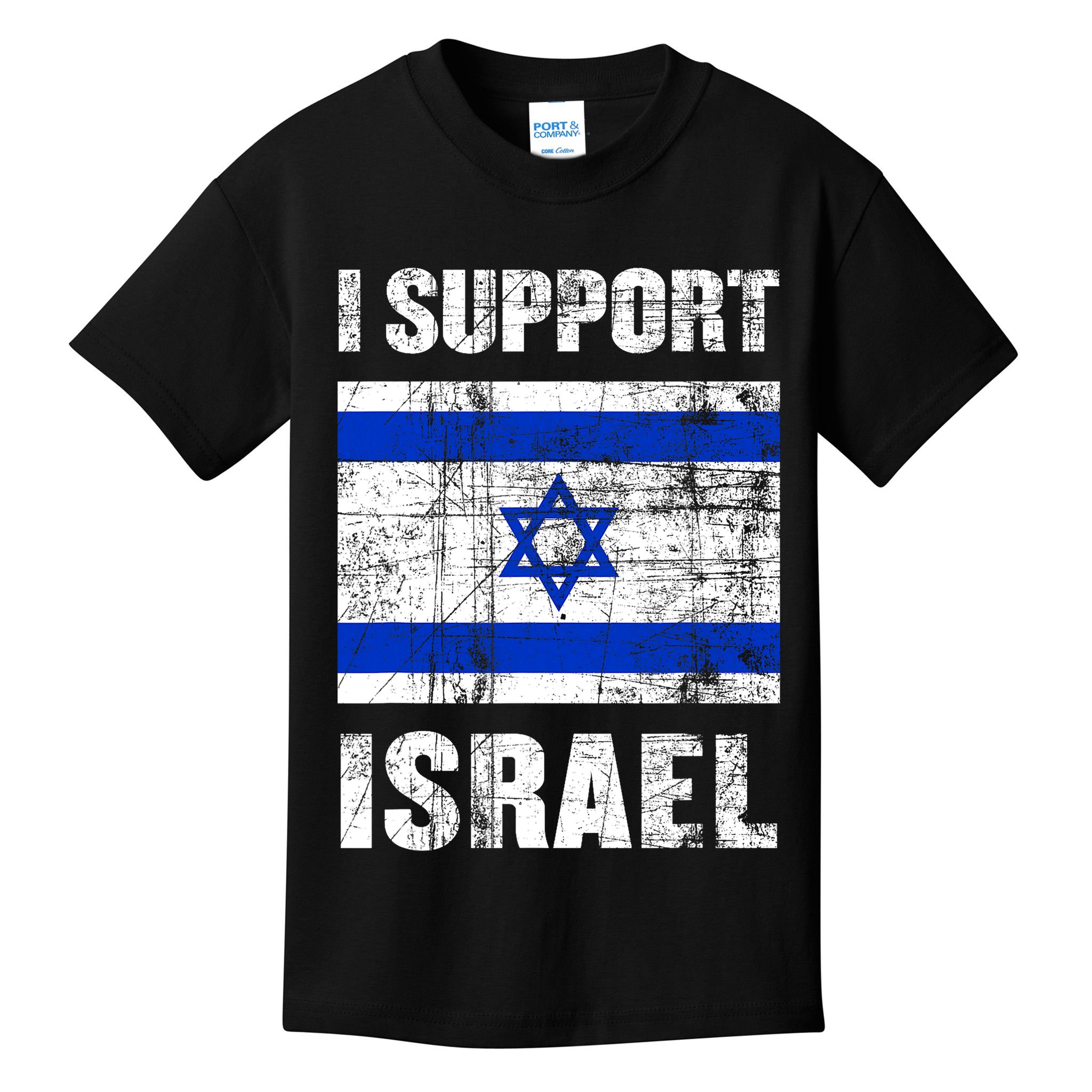 I Support Israel We Stand With Israel I Stand With Israel Kids T-Shirt