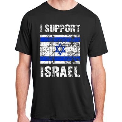 I Support Israel We Stand with Israel I Stand With Israel Adult ChromaSoft Performance T-Shirt