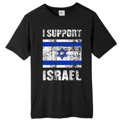 I Support Israel We Stand with Israel I Stand With Israel Tall Fusion ChromaSoft Performance T-Shirt