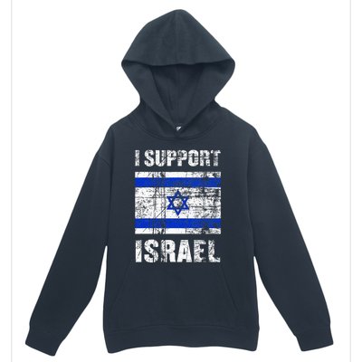 I Support Israel We Stand with Israel I Stand With Israel Urban Pullover Hoodie