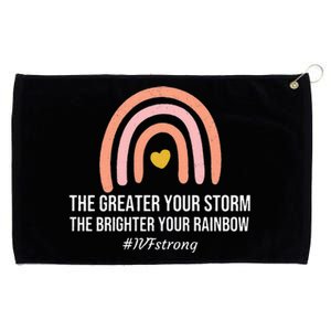 IVF Strong IVF Retrieval Day Infertility Embryo IVF Mom Grommeted Golf Towel