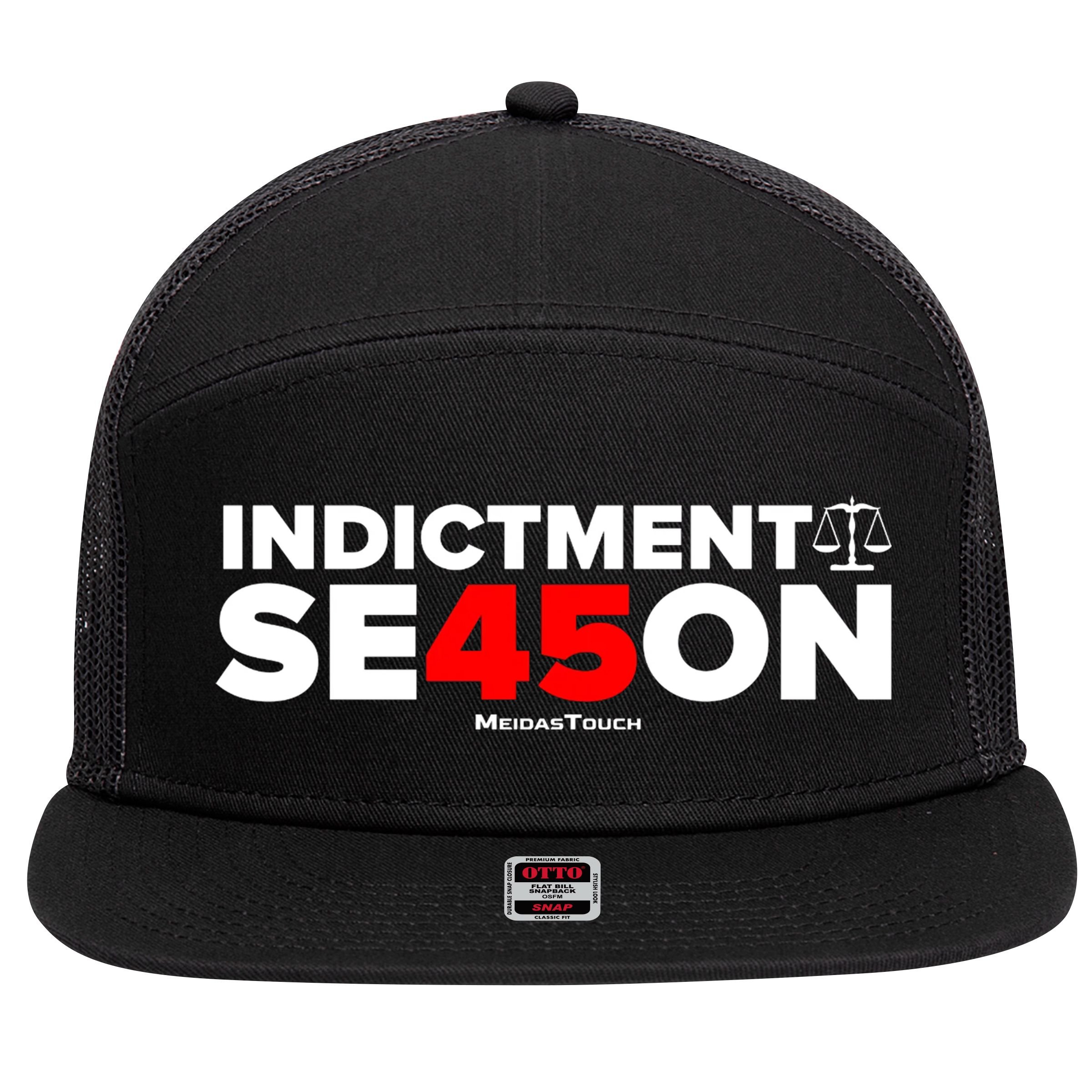 Indictment SE45ON 7 Panel Mesh Trucker Snapback Hat