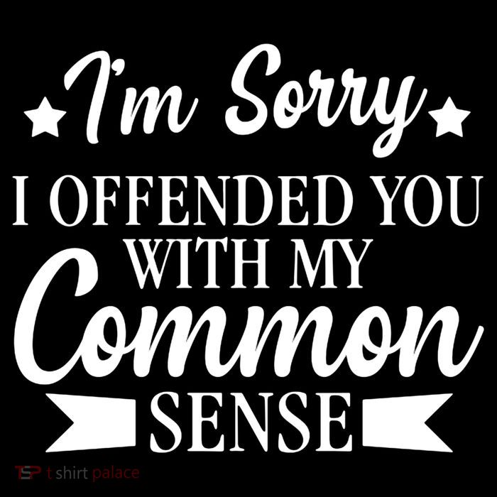 I'm Sorry If I Offended You With My Common Sense Sustainable Knit Beanie