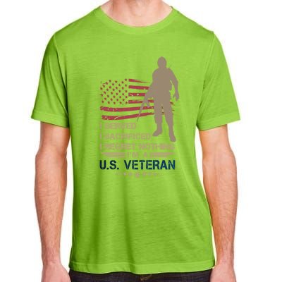 I Served I Sacrificed I Regret Nothing Us Veterans Day Gift Adult ChromaSoft Performance T-Shirt