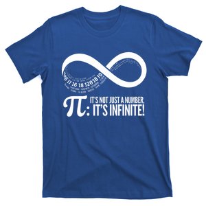 Infinity Symbol ItS Not Just A Number Pi Day Infinity Funny Gift T-Shirt