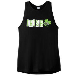 Irish Shamrock Irishish Ladies PosiCharge Tri-Blend Wicking Tank