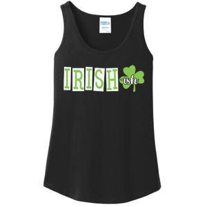 Irish Shamrock Irishish Ladies Essential Tank