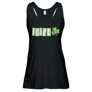 Irish Shamrock Irishish Ladies Essential Flowy Tank