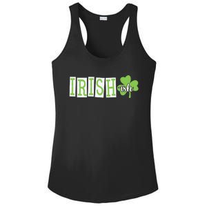 Irish Shamrock Irishish Ladies PosiCharge Competitor Racerback Tank