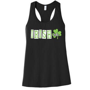 Irish Shamrock Irishish Women's Racerback Tank