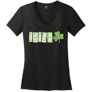 Irish Shamrock Irishish Women's V-Neck T-Shirt