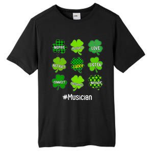 Irish Shamrock Inspire Love Lucky Musician St Patricks Day Gift Tall Fusion ChromaSoft Performance T-Shirt