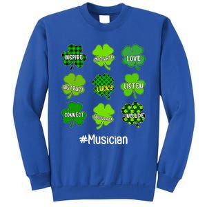 Irish Shamrock Inspire Love Lucky Musician St Patricks Day Gift Sweatshirt