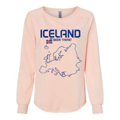 Iceland Souvenir Womens California Wash Sweatshirt