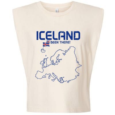 Iceland Souvenir Garment-Dyed Women's Muscle Tee